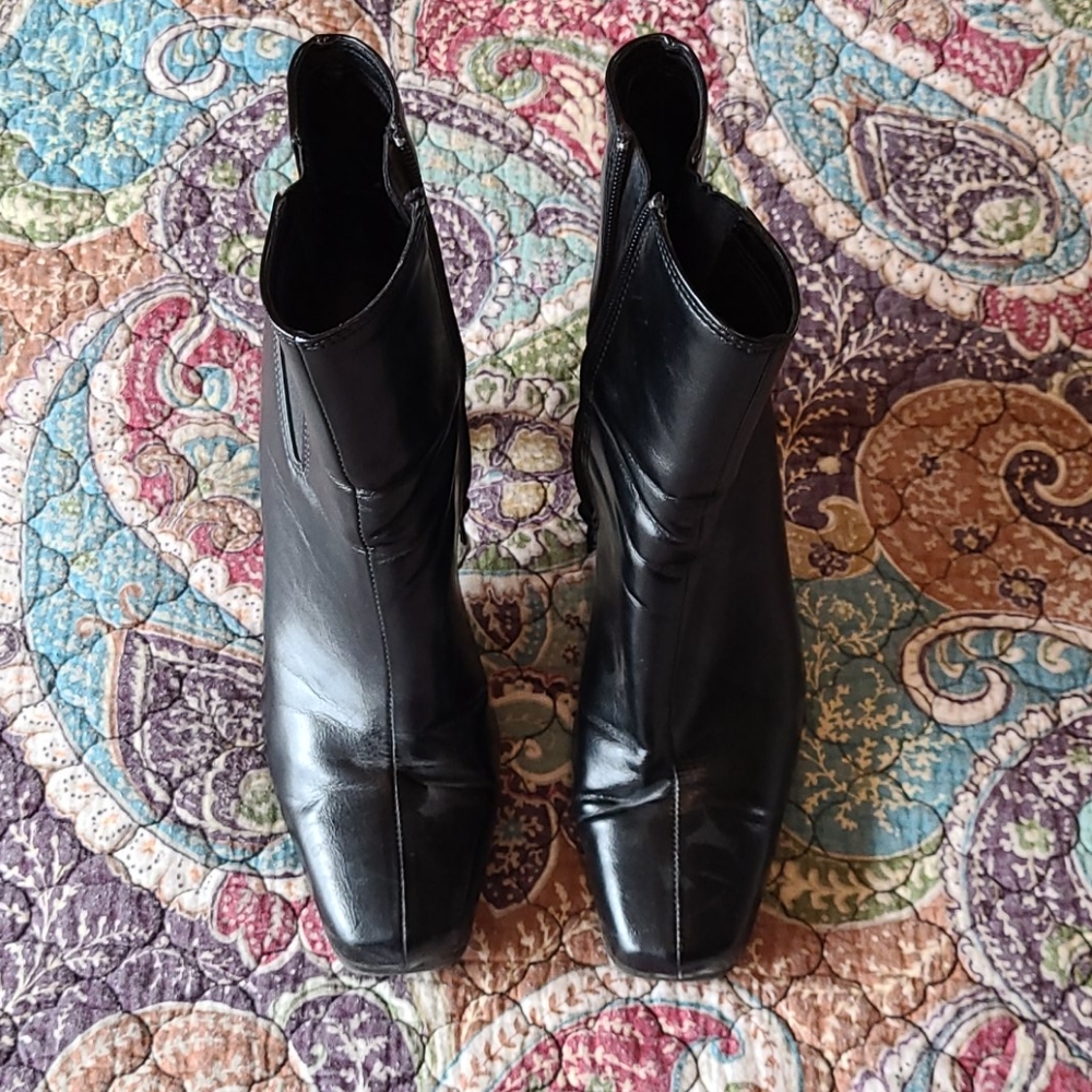 Leather Booties - Picture 2 of 3
